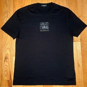 Versace Black L’Homme Runway Tshirt
